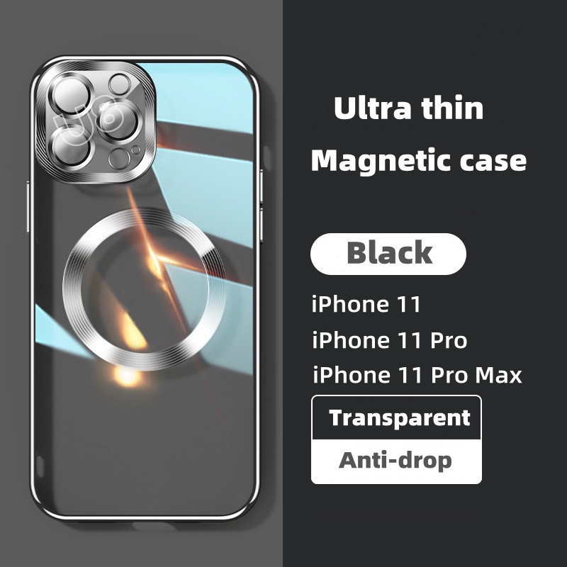 Ốp TPU Silicon Mềm Trong Suốt Chống Sốc 6D Siêu Mỏng Cho Iphone 13 12 11 Pro Max X Xr Xs Max