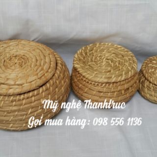 Bộ 3 âu cói cuộn