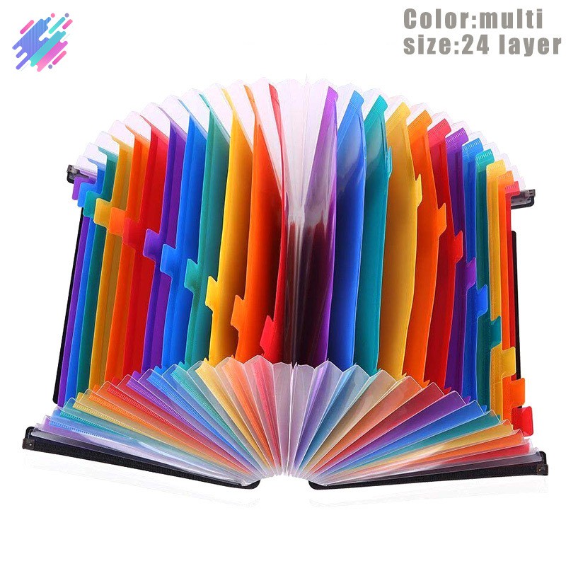 Túi đựng tài liệu khổ A4 13/24 ngăn có thể mở rộng tiện dụng