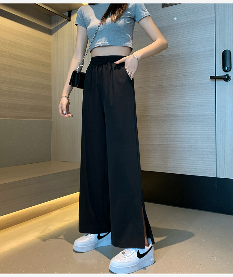 Quần Voan Dài Ống Rộng Thiết Kế Thời Trang Dành Cho Nữ