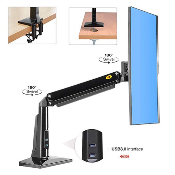 Giá Treo Màn Hình Máy Tính NB - F37 [ Dùng cho màn hình 19&quot; - 37&quot; ] - [ HÀNG CHÍNH HÃNG ]