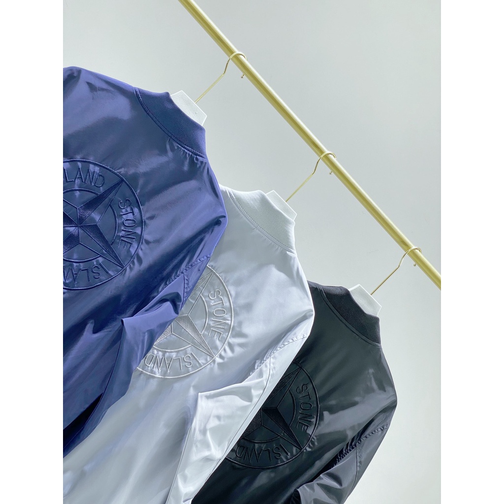 Áo Khoác Bóng Chày Có Đệm Cổ Điển Thoải Mái Chống Thấm Nước Size S-2XL Cho Nam