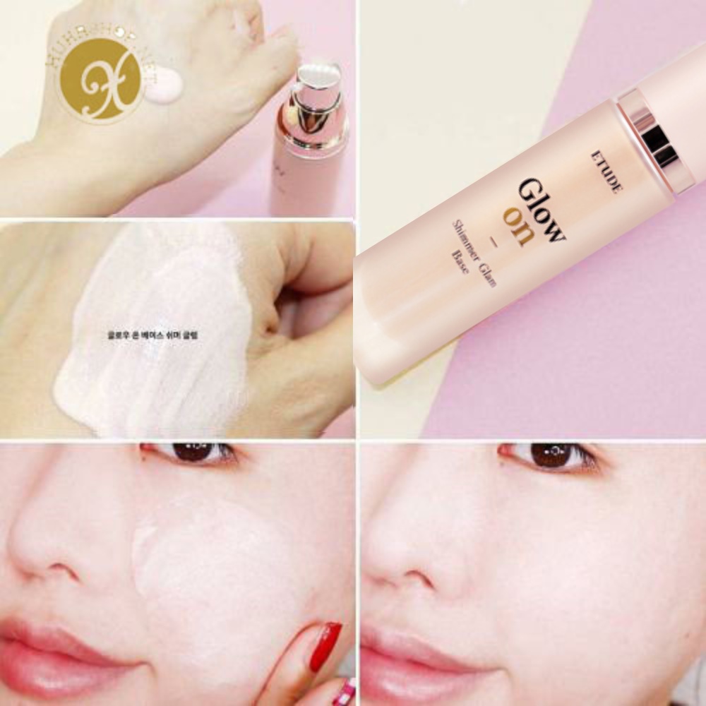 Kem lót có nhũ dạng Gel bắt sáng Etude House Glow on Base 30ml