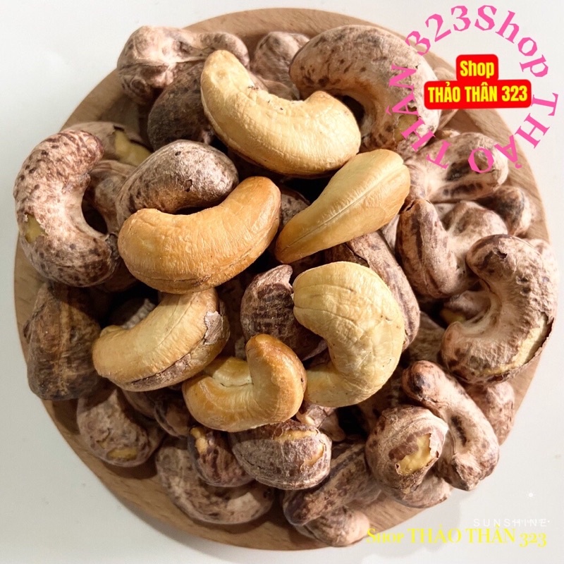 Hạt Điều Lụa Rang Muối CASHEWS Hộp 500gram