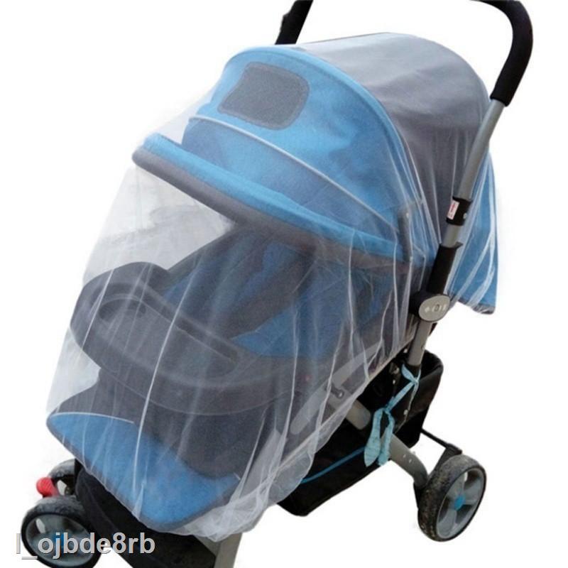 BÁN SỈ Set 2 màn lưới chống muỗi trùm xe đẩy em bé