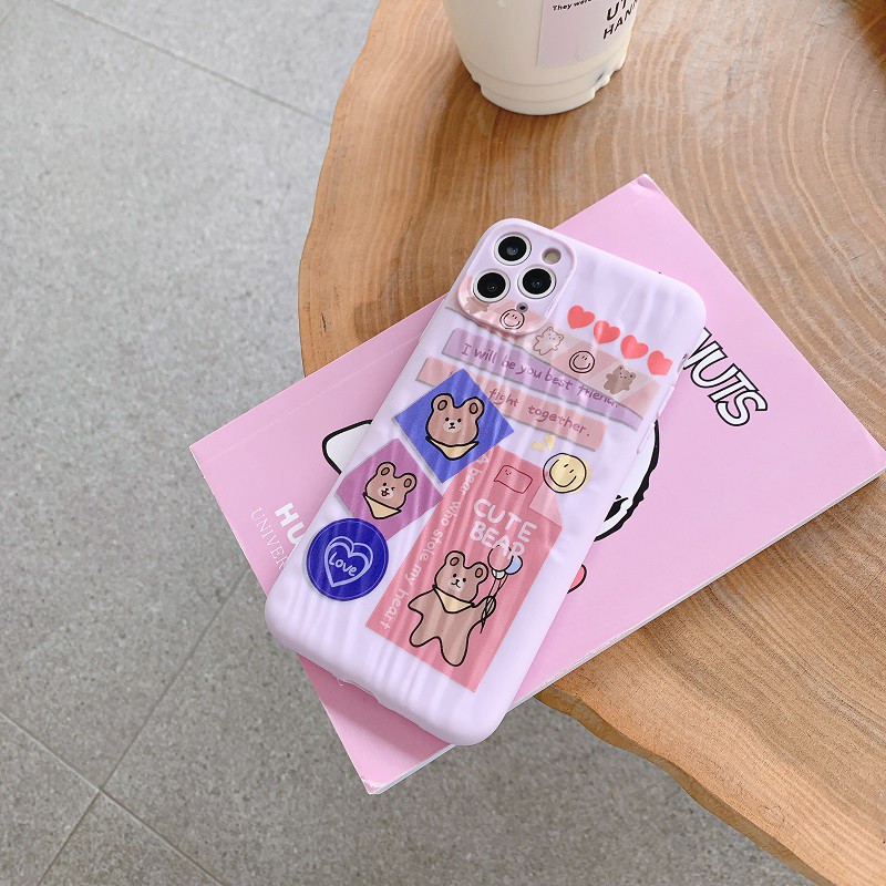 Ốp Lưng điện thoại dễ thương cho iPhone 11 Pro Max X Xs Max XR iPhone 7 8 Plus 6s Plus SE 2020 | BigBuy360 - bigbuy360.vn