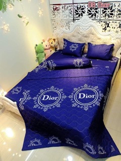 Bộ gra giường 4 món ẢNH THẬT