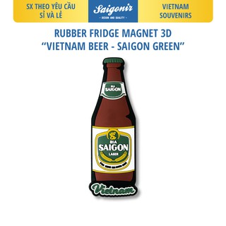 Sỉ Lẻ Nam châm Tủ Lạnh Chất Liệu Nhựa Dẻo Saigonir - Hình Ảnh Bia Sài Gòn Xanh - Món ăn Việt Nam - Quà lưu niệm Việt Nam