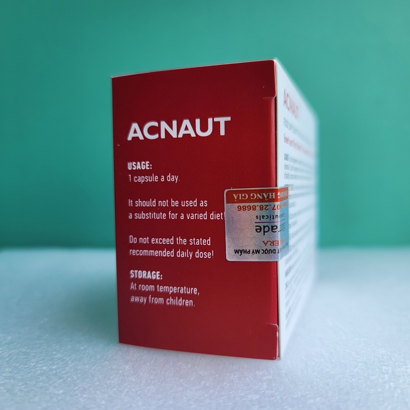 Viên uống giảm mụn Acnaut Food Supplement 30 viên