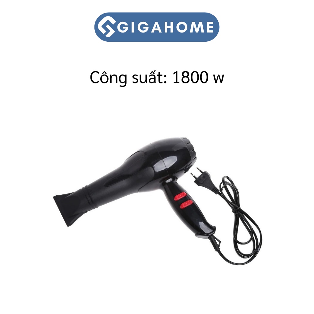 Máy Sấy Tóc Công Suất Lớn Tạo Kiểu GIGAHOME No-3803 2 Chiều Nóng Lạnh 1800W 3157