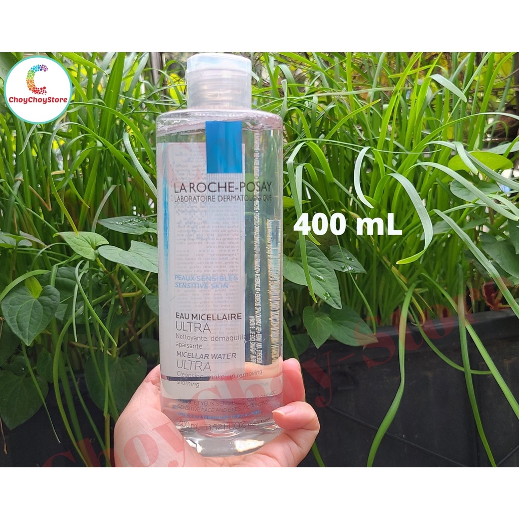 [TEM CTY] La Roche Posay Micellar Water Ultra Sensitive Skin 100mL 200mL &amp; 400mL  - Nước tẩy trang cho da nhạy cảm