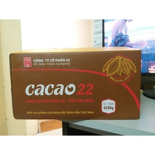Lương khô CACAO (4.2KG) - Công Ty Cổ Phần 22 - 1 Thùng/ 6 Hộp
