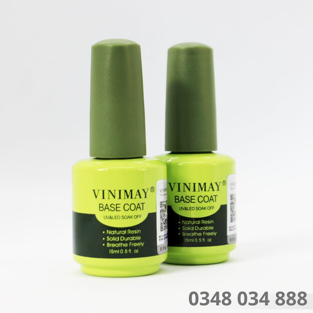 Base Coat Vinimay chính hãng , gel liên kết móng 15ml