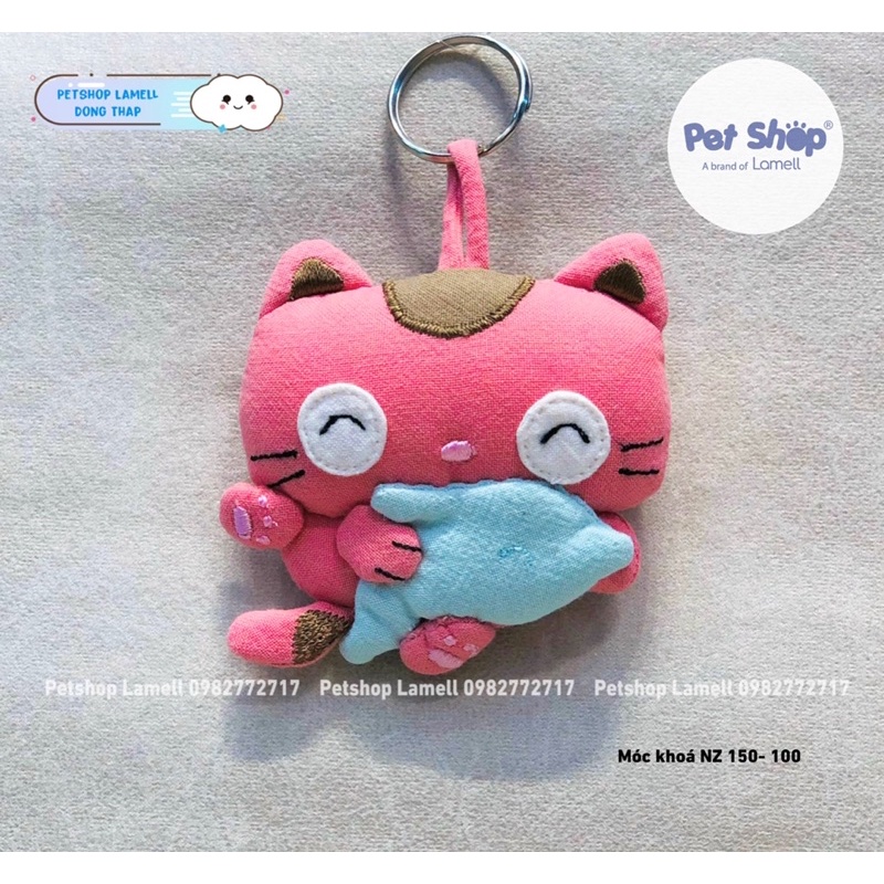 Móc chìa khoá dễ thương PETSHOP NZ 150