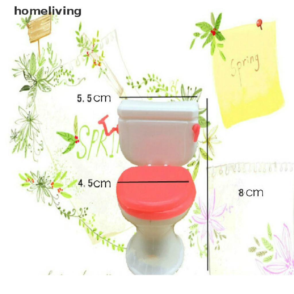 Ghế Ngồi Toilet Thời Trang Cho Búp Bê Barbie 1 Đóng + 1 Chậu Rửa