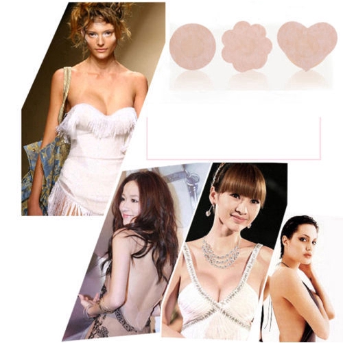 Set 5 cặp miếng dán che nhũ hoa với ba hình dạng tùy chọn