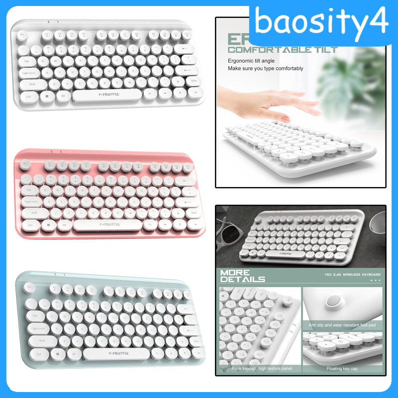 Bàn Phím Bluetooth Không Dây 2.4g Đa Năng Cho Laptop | BigBuy360 - bigbuy360.vn