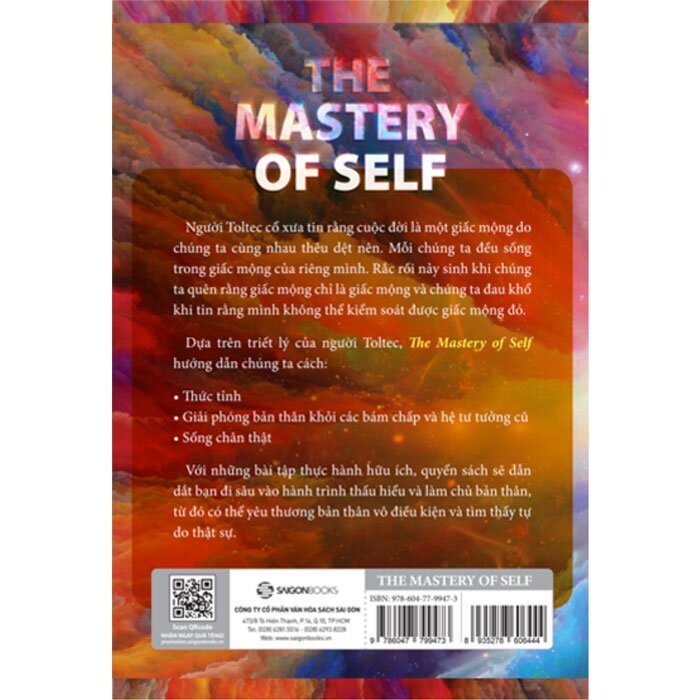 Sách - The Mastery Of Self - Hành Trình Thấu Hiểu Bản Thân Và Tìm Thấy Tự Do