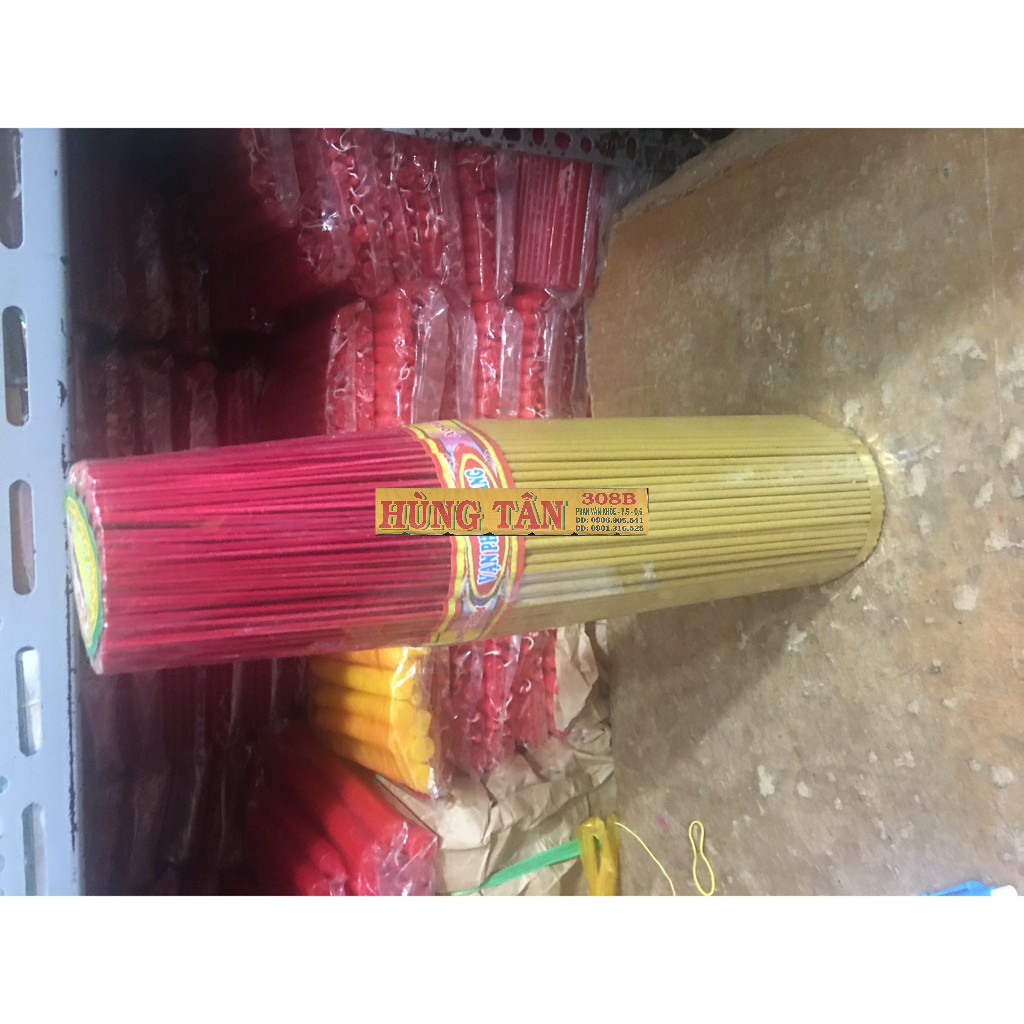 Nhang Thường 500 Cây Cao 3 Tất Vạn Phúc Khang ( cao thật 28 cm )
