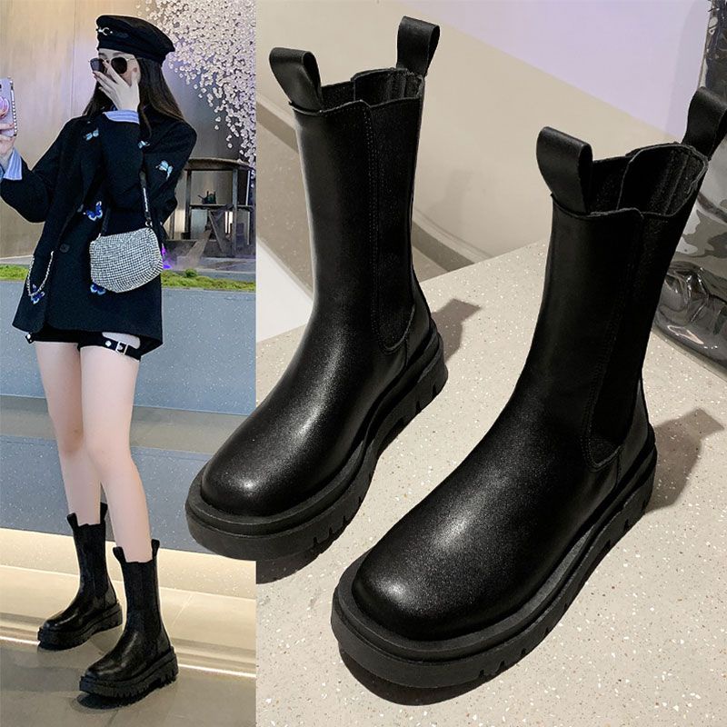 Bốt Cao Cổ Boot Nữ Cổ Cao Thời Trang Hot Trend Mẫu Mới Hiện Đại Sun.z