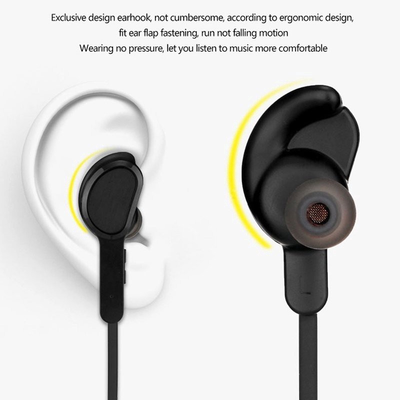 Tai nghe thể thao Remax kết nối Bluetooth 4.1 có nam châm màu đen trắng