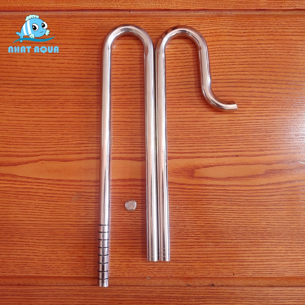 Bộ in out inox Fi16 xoay 360 Sáng Bóng Siêu Đẹp