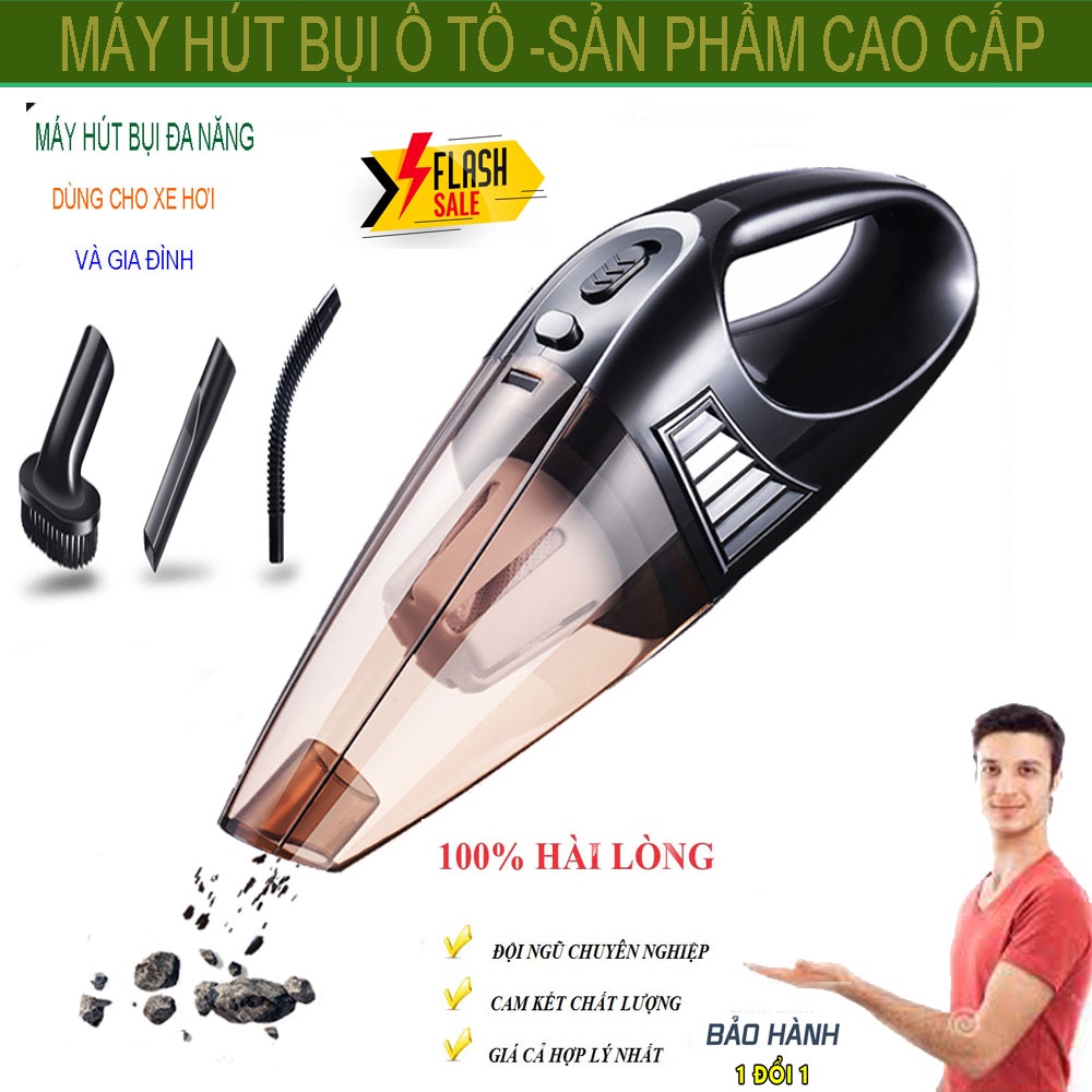 Máy Hút Bụi Ô TÔ Cầm Tay,Máy Hút Bụi Đa Năng, Với Công Xuất Lớn Hút Sạch Bụi Bẩn Như Sàn Nhà , Gầm Ghế