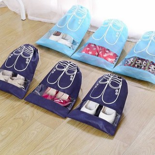 COMBO TÚI ĐỰNG GIÀY DÉP CÓ DÂY RÚT TIỆN DỤNG , NHỎ GỌN , Dễ Mang Theo