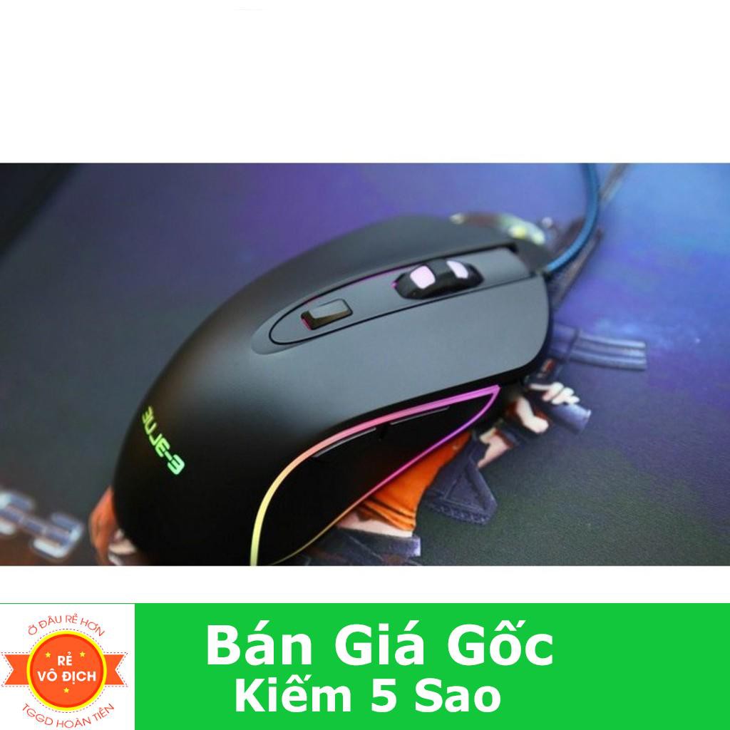 Chuột chính hãng e-blue EMS led rgb cực đẹp tặng lót chuột game tốt HN10784