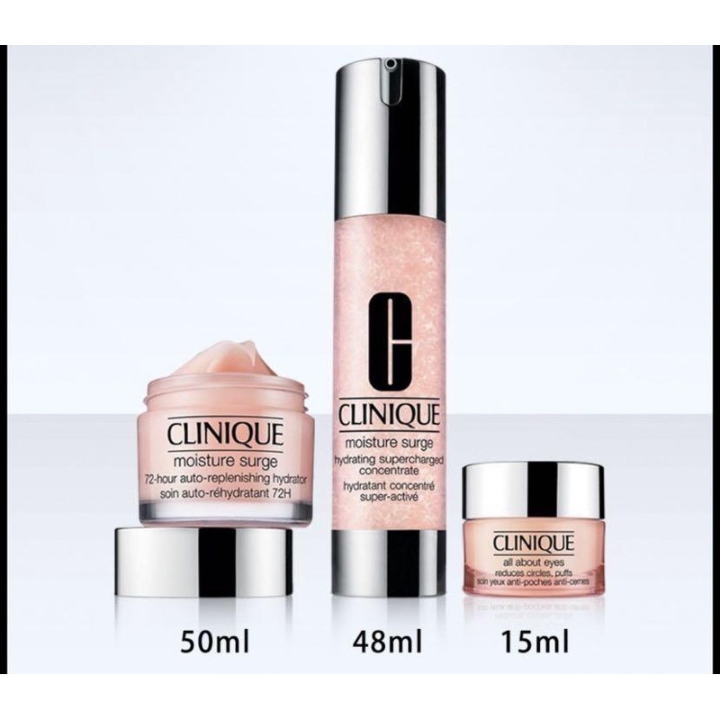 serum cấp nước clinique supercharged moisture surge 48ml