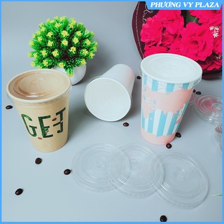 50 Chiếc nắp cốc giấy - nắp bằng