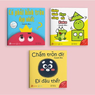 Sách - Combo Ehon Điều Kỳ Diệu Từ Những Hình Khối Bộ 3 Cuốn (Ehon Nhật Bản 0-6 Tuổi)