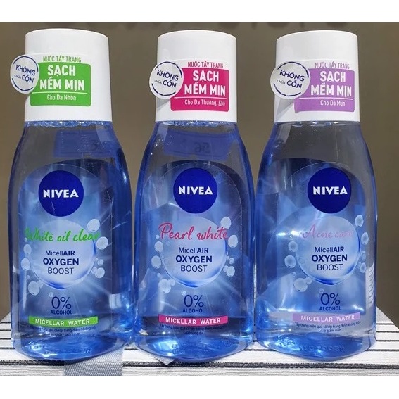 Nước tẩy trang NIVEA không cồn