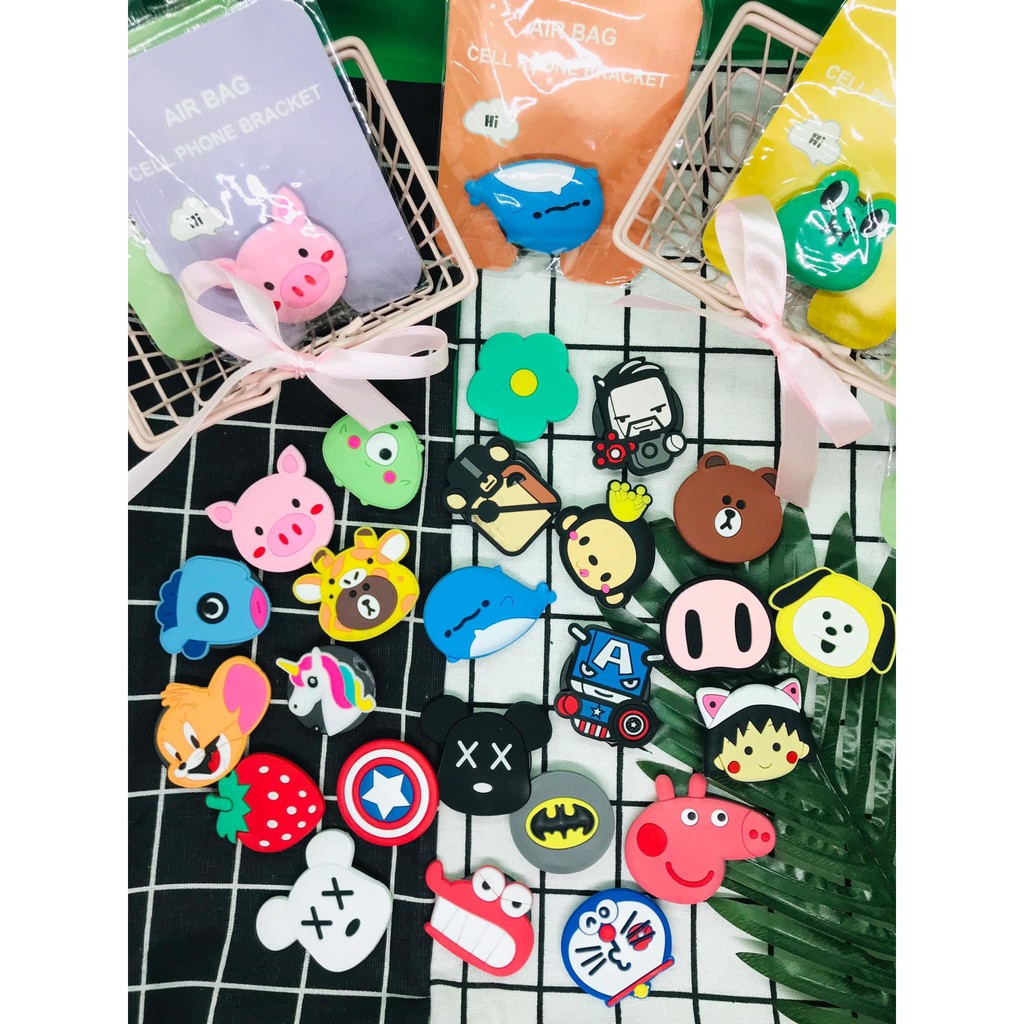 Giá đỡ Popsocket - đỡ điện thoại, quấn tai nghe (random) | BigBuy360 - bigbuy360.vn