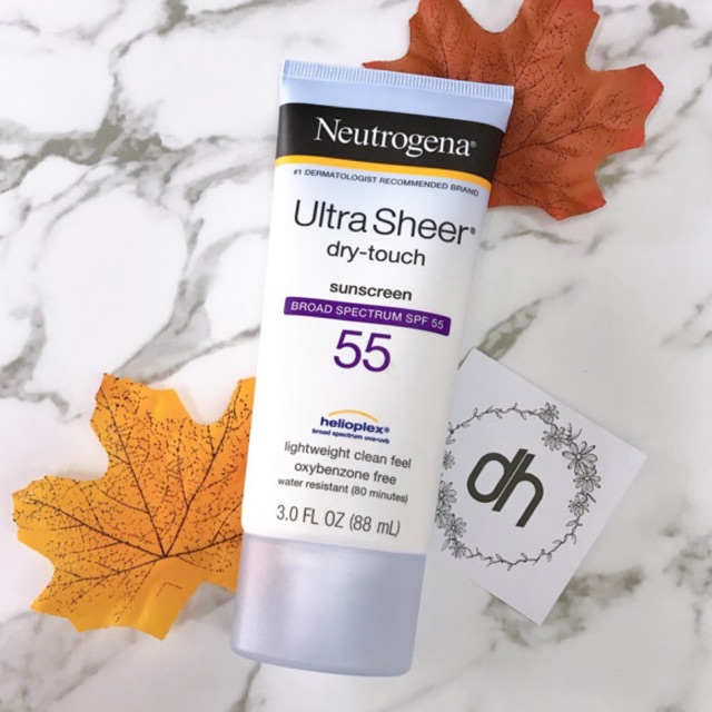 KEM CHỐNG NẮNG Neutrogena Ultra Sheer Dry Touch Sunscreen Broad Spectrum #SPF55/SPF70