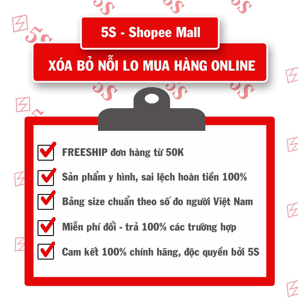 Bộ Quần Áo Nam 5S (6 màu),  Chất Coolmax Mềm Mát, Co Giãn 4 Chiều, Phom Trẻ Trung, Thoải Mái Vận Động (B22197-02)