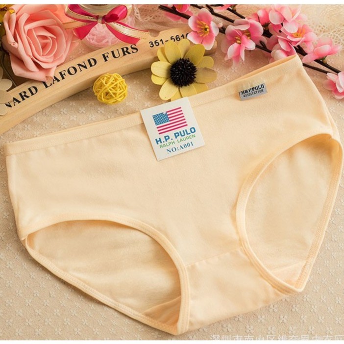 Quần lót cotton Pulo nhiều màu co giãn - quần con nữ | BigBuy360 - bigbuy360.vn