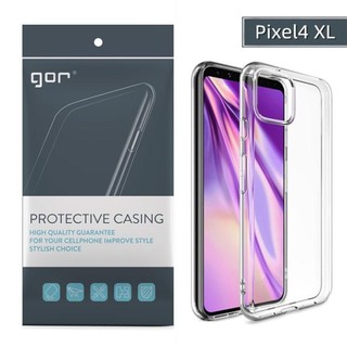 Ốp lưng GOR Silicon siêu mỏng, trong suốt cho Google Pixel 4XL
