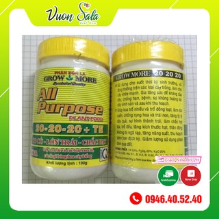 Phân bón lá NPK 20-20-20 cho hoa lan và cây cảnh