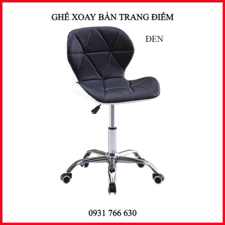 [ HÀNG MỚI 100% ] Ghế xoay ngồi trang điểm mang phong cách hiện đại