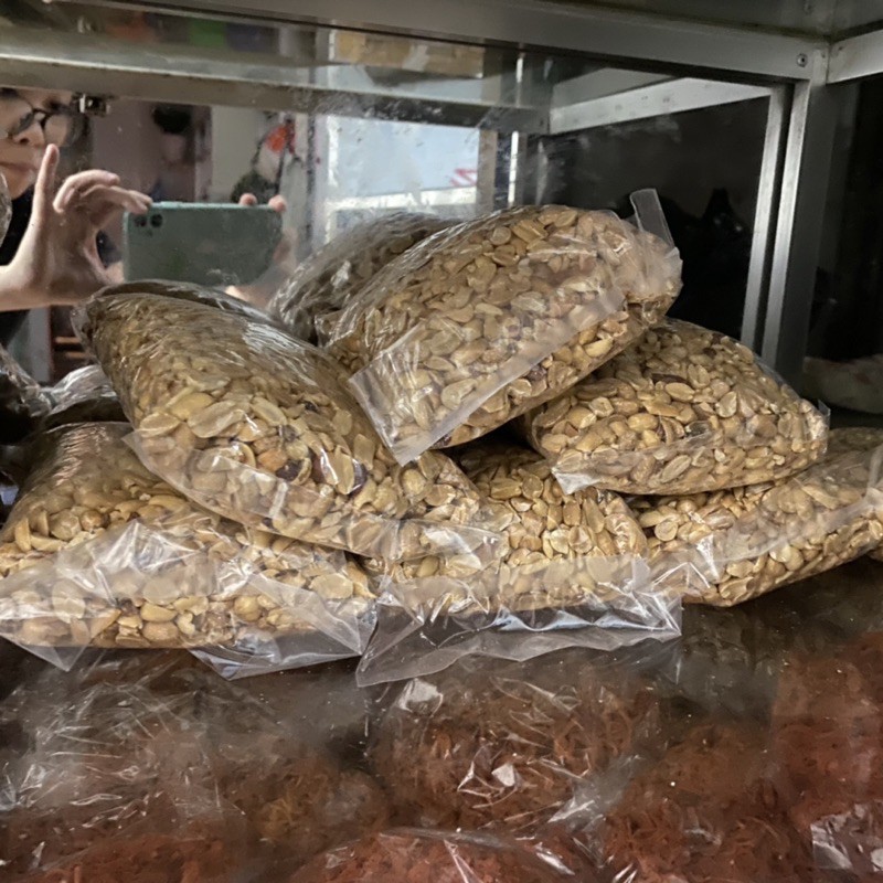 Đậu phộng rang sẵn, tách vỏ - Nguyên liệu bánh tráng trộn - 500gram