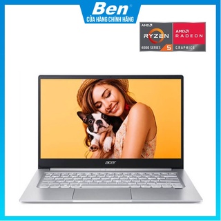 Laptop Acer Swift 3 SF314-42-R0TR (NX.HSESV.002)/ Sliver/ AMD Ryzen 5 4500U (2.30 Ghz, 8 MB)/RAM 16GB DDR4 Onboard/ 1TB