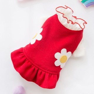 Áo đỏ đón Tết dành cho thú cưng