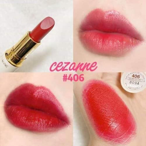 (BILL + clip mua hàng) Son Cezanne Lasting Lip Color 501 - 407 - 105 - 504 - 402 - 406 | Thế Giới Skin Care