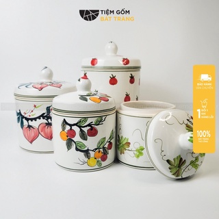  Vại Muối Dưa Cà Hũ Muối Dưa Đựng Muối Mỡ Đựng Đường Hạt Gốm Sứ Bát Tràng Nhiều Mẫu 