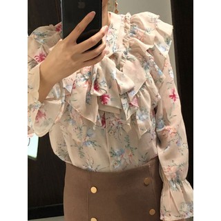 [ORDER] ÁO HOA SƠ MI CỔ NƠ