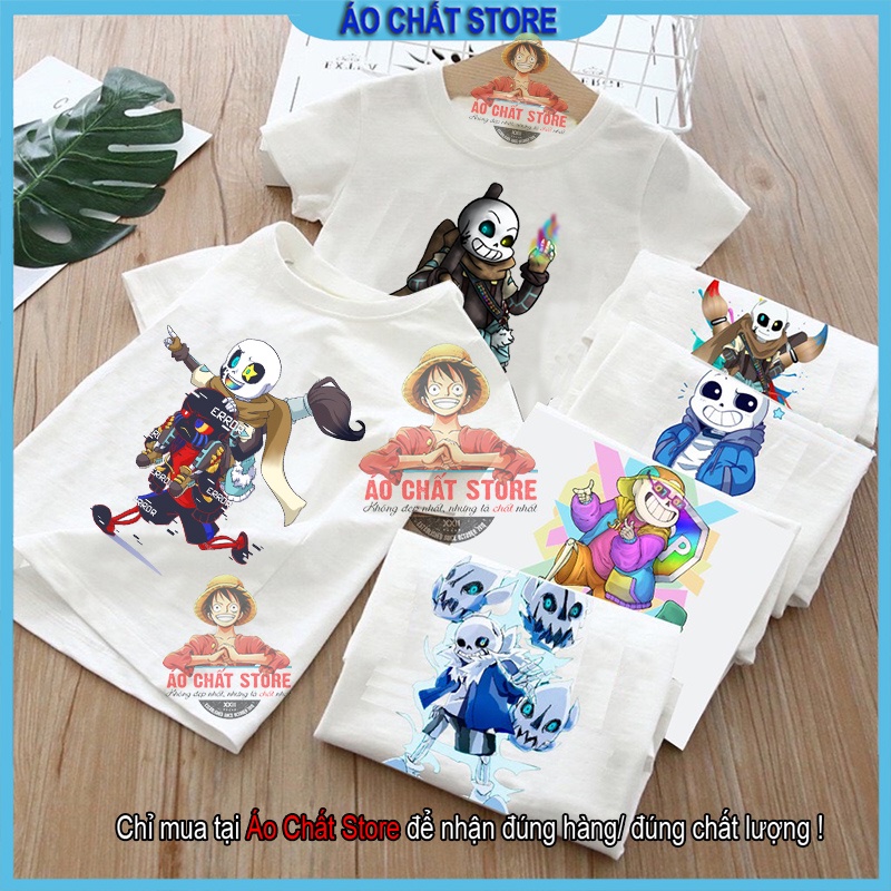 Áo Sans Undertale Ink Error trẻ em siêu độc | Áo bé trai Sans đẹp S08 | Áo Chất Store