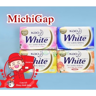 Xà phòng tắm Kao White, bánh xà bông Kao Nhật Bản 130g