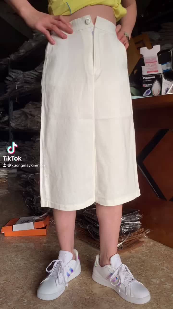 Chân Váy dài Ulzang KaKi Siêu Trẻ Trung Cá Tính xuongmaykimnien-205 | BigBuy360 - bigbuy360.vn