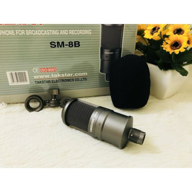 Mic thu âm Takstar Sm8b Bh 6 đổi mới